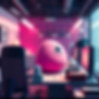 Middle Management Game Trailer Announcement trailer for a game featuring a pink blob monster managing an office workspace.