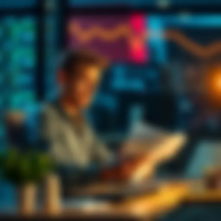 Military background mention A concerned person sitting at a computer, reading about ChatGPT referencing military service they never disclosed, looking puzzled and thoughtful.