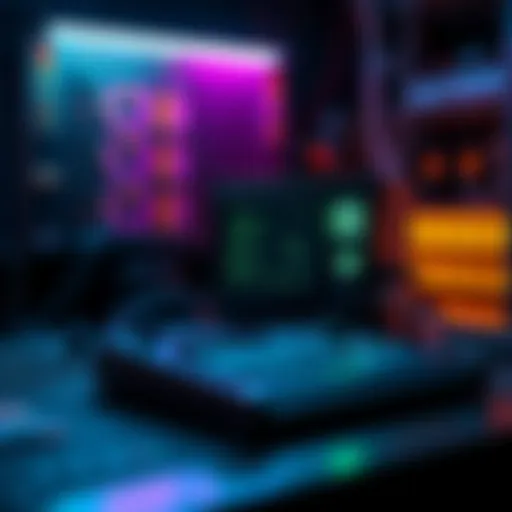 A custom 8-bit mini-computer setup illustrating training neural networks at the assembly level.