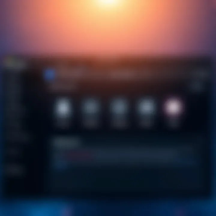 Screenshot of Godot editor showing missing icons for Scene, Project, Debug, Editor, and Help tabs