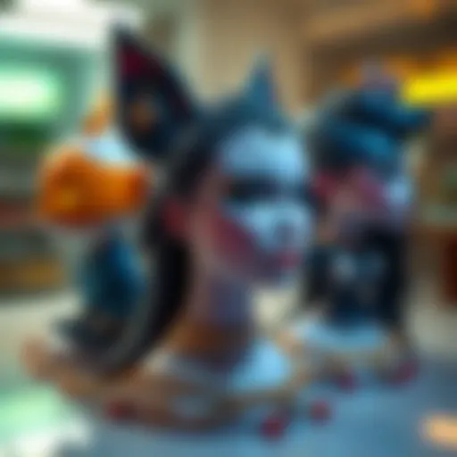 Three digital models with diverse visual elements representing Qwen, Klein, and Zimage used for image prompts