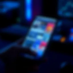 A smartphone screen displaying a mobile app with multiple ads visible, illustrating the trend of increasing advertisements to keep the app free for users.