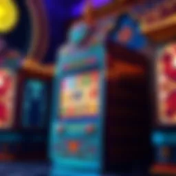 A colorful slot machine featuring intricate Moorish patterns and vibrant designs inspired by Moroccan architecture