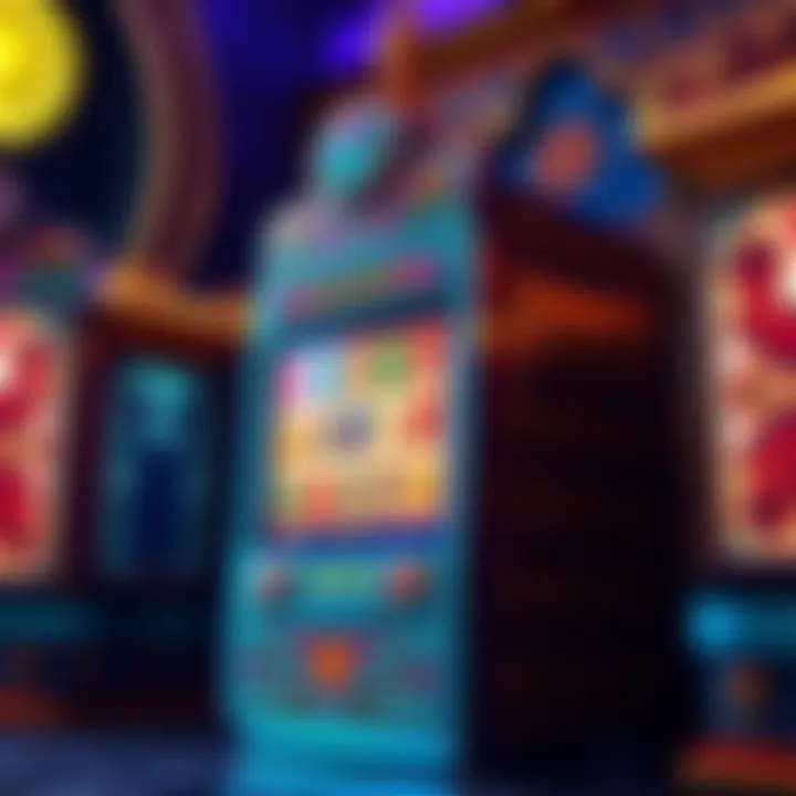 A colorful slot machine featuring intricate Moorish patterns and vibrant designs inspired by Moroccan architecture