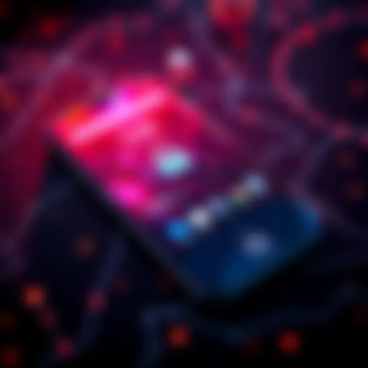 A sleek Motorola phone showcasing GrapheneOS interface with a focus on privacy features.