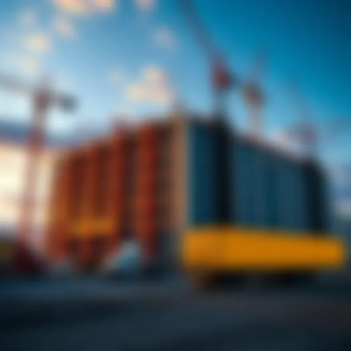 A large data center building under construction in Utah, with cranes and workers visible, representing a tech development challenge.