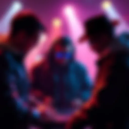 A group of musicians discuss strategies to tackle AI grifters in the electronic music scene, taking action to protect their art.