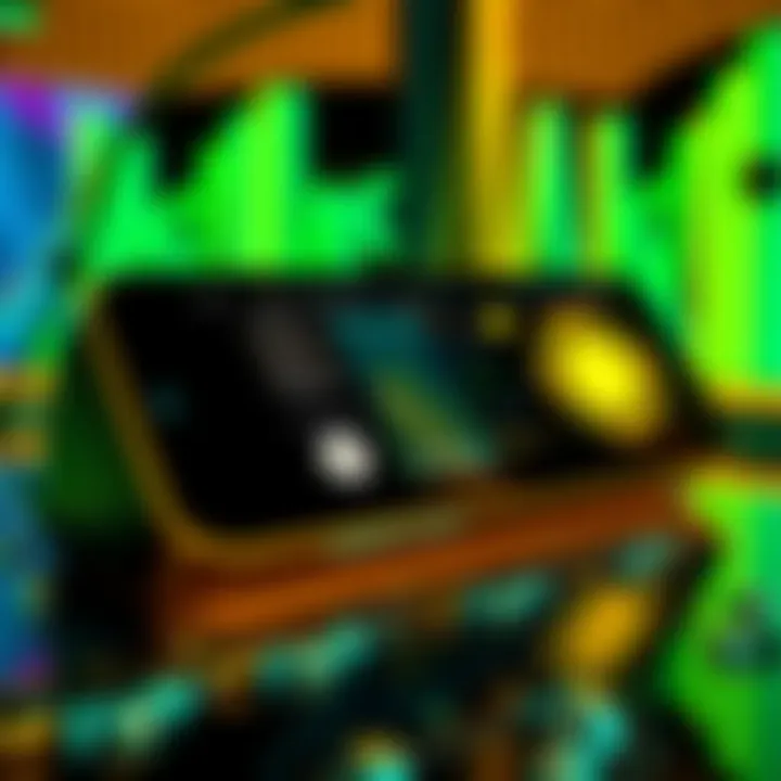 A close-up view of the Nano Banana Pro showcasing its sleek design and user interface on a digital display.