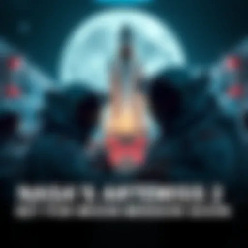 Astronauts preparing for the Artemis 2 mission to the moon with a spacecraft in the background