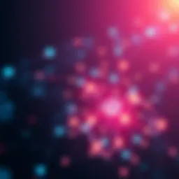 An illustration showing interconnected digital networks symbolizing the Neuralese concept, with glowing nodes and lines representing advanced communication technology.