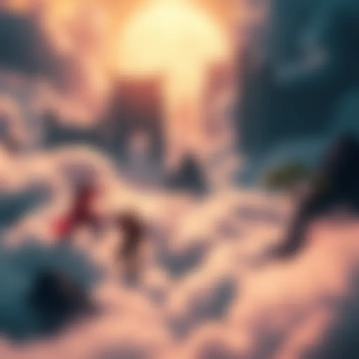 New canons in the game LOYA clear clouds and reveal hidden islands for players to explore.