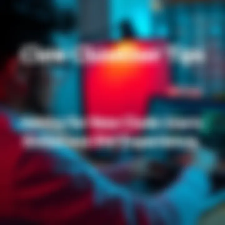 A person exploring the Claude platform on a laptop, focusing on helpful tips and community resources.