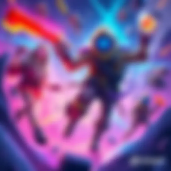 A bright, colorful new design for a game's Steam page featuring dynamic elements and engaging characters.