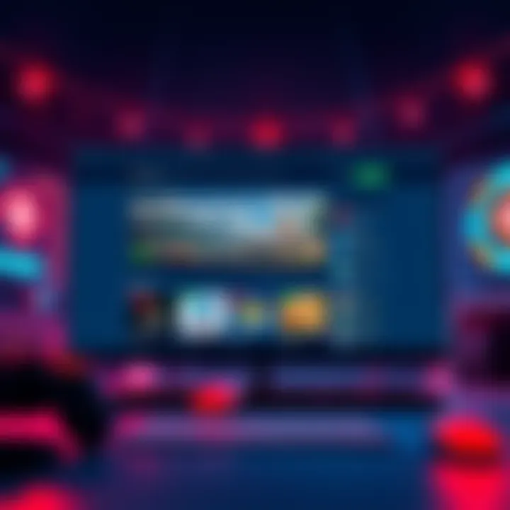 A screenshot of a game discovery website showcasing various games with a clean interface and personalized recommendations.