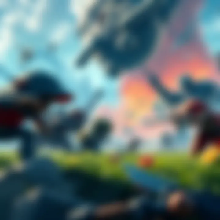 A vibrant new game scene showing diverse environments with various enemy characters preparing for battle.