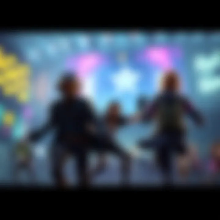 Scene from the new game trailer showing vibrant graphics and dynamic characters in action.