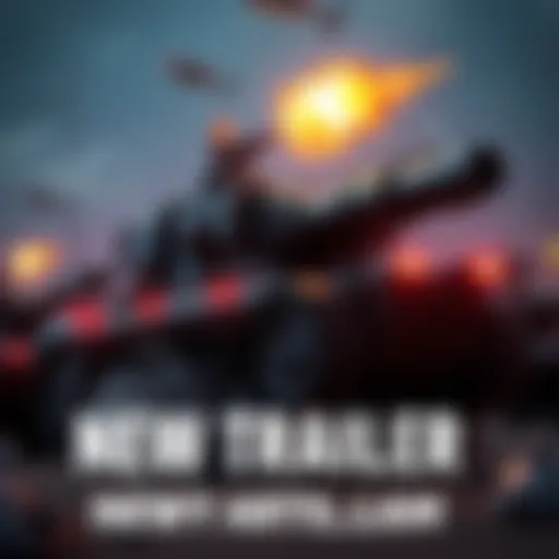 Screenshot from the trailer of IRON NEST: Heavy Turret Simulator showcasing a large dieselpunk artillery vehicle in action