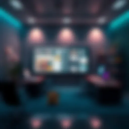 A digital workspace displaying organized plans and ideas with adaptive features on multiple devices.