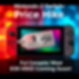 Nintendo Switch 2 Price Hike Nintendo Switch 2 console with a price tag showing a $50 increase