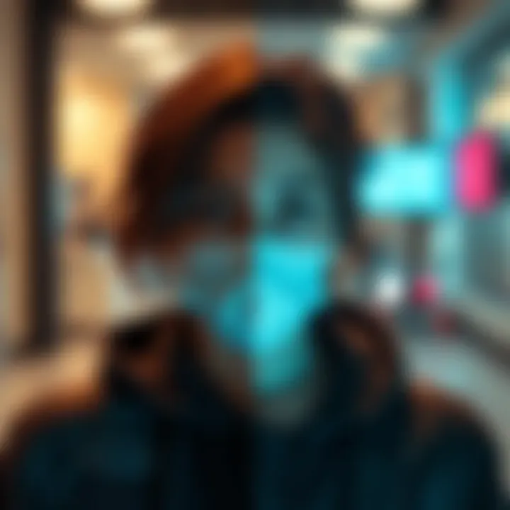 A visual representation of a regular photo being converted into ControlNet format, highlighting the extraction of poses using ComfyUI.