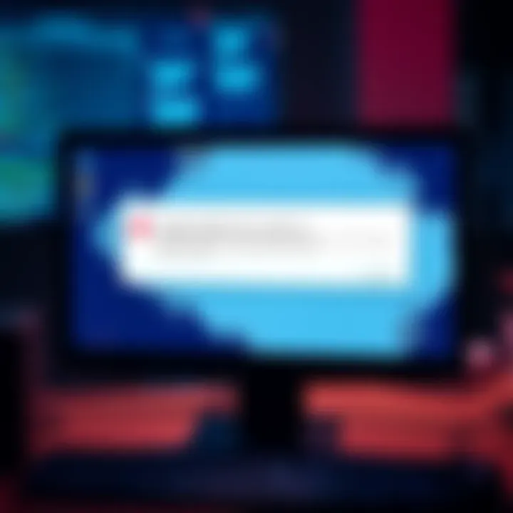 A computer screen displaying an OSError message related to Numpy installation on Nuke 15.0 with a frustrated user in the background.
