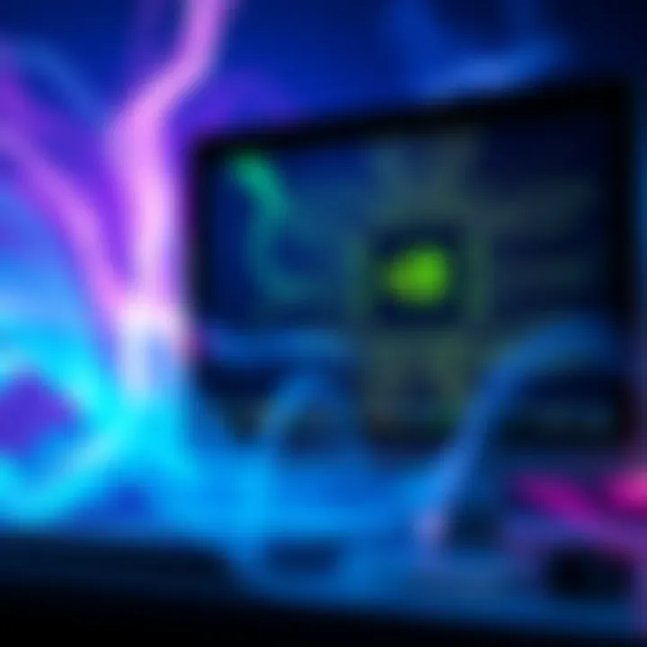 Windows PC with Nvidia chip showcasing high performance and modern design