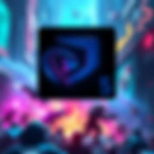 A graphic showing the NVIDIA DLSS 5 logo alongside vibrant 8K resolution graphics and indie game art.