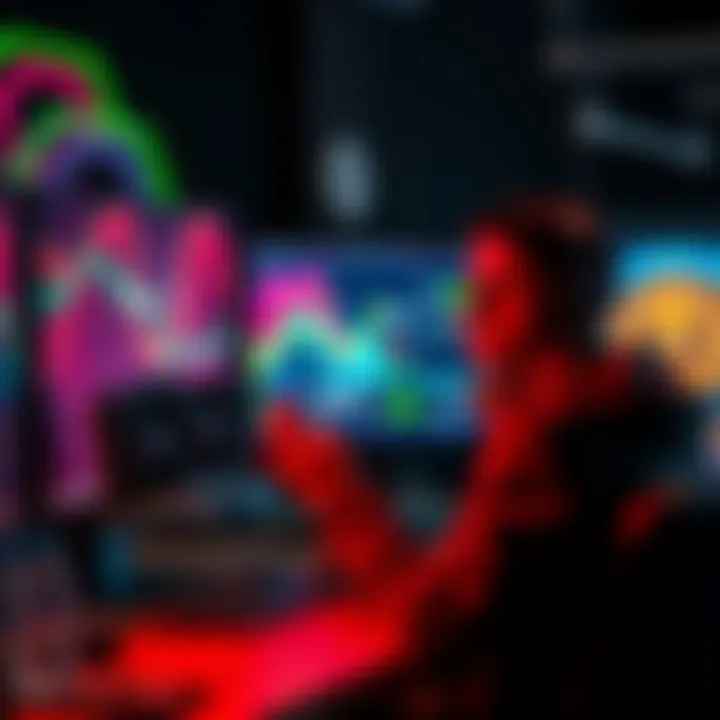 A person using a powerful Nvidia GPU to enhance their image generation with ComfyUI on a computer screen.
