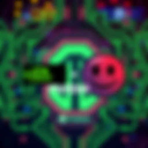 NVIDIA's logo alongside Hugging Face's logo, symbolizing their acquisition, with a background of AI graphics.