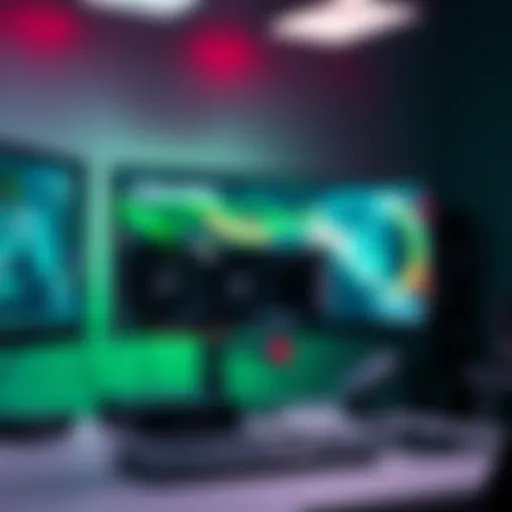 NVIDIA Quadro graphics card shown in a computer setup designed for AI applications