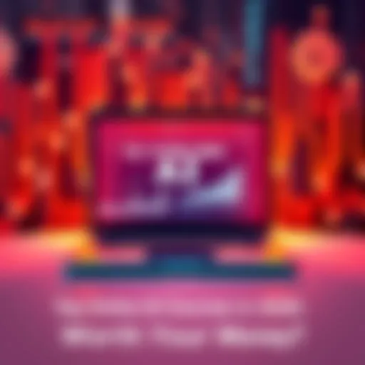 Illustration of a laptop displaying AI course content with graphs and coding symbols surrounding it