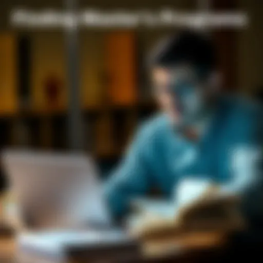 A person studies with a laptop and books about Applied Mathematics for Machine Learning, balancing work and education.