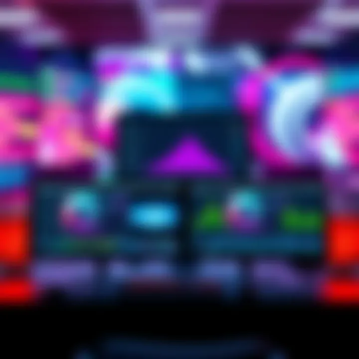 Open Source Video Models A comparison of open source video models and commercial video software, featuring coding screens and video editing tools.