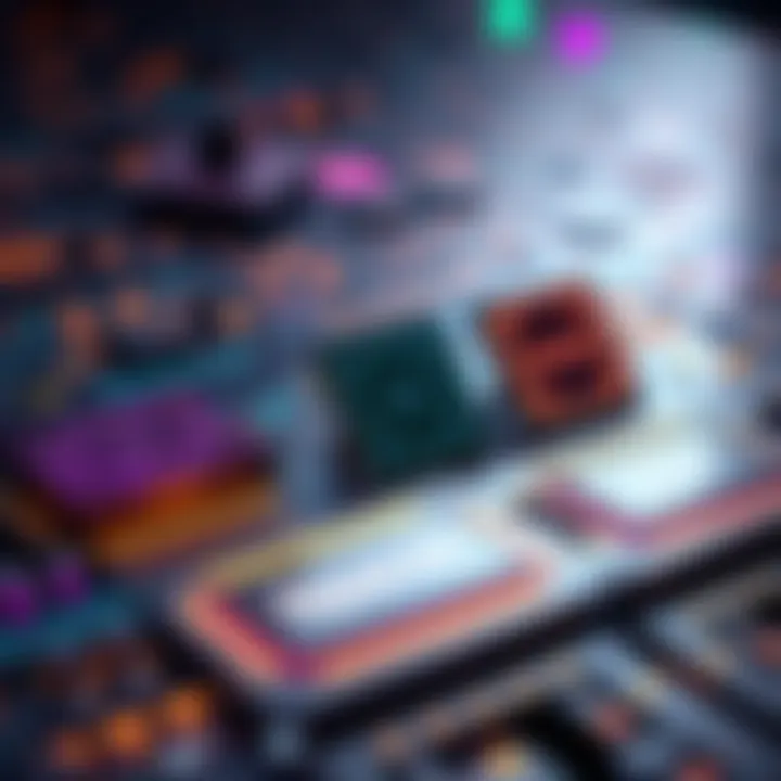 A collection of sleek AI chips with modern designs, symbolizing OpenAI's entry into hardware.