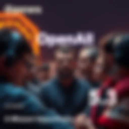 A frustrated group of people discussing OpenAI's 5.3 model release, showing mixed reactions and disappointment over the updates.