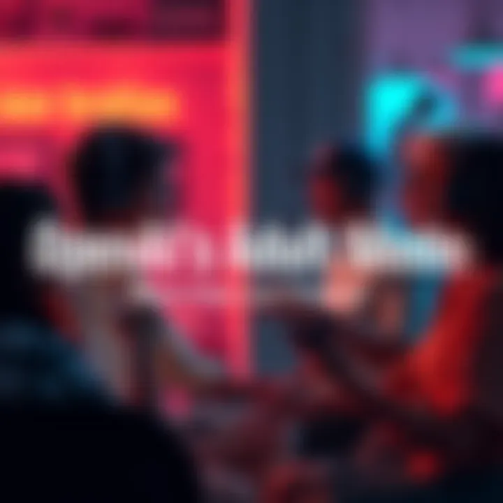 A group of people engaging in a serious conversation about OpenAI's Adult Mode, expressing varied opinions and emotions, with a focus on open dialogue.