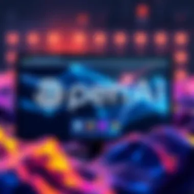 Illustration of a new web browser interface with OpenAI logo and features displayed, aiming to compete with Google Chrome.
