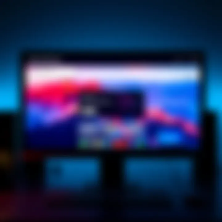A computer screen displaying the OpenAI AI-powered browser interface with a sleek design and modern features.