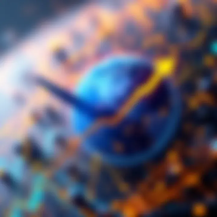 OpenAI's logo with a graphic showing rising ad revenue and a globe symbol, representing global expansion.