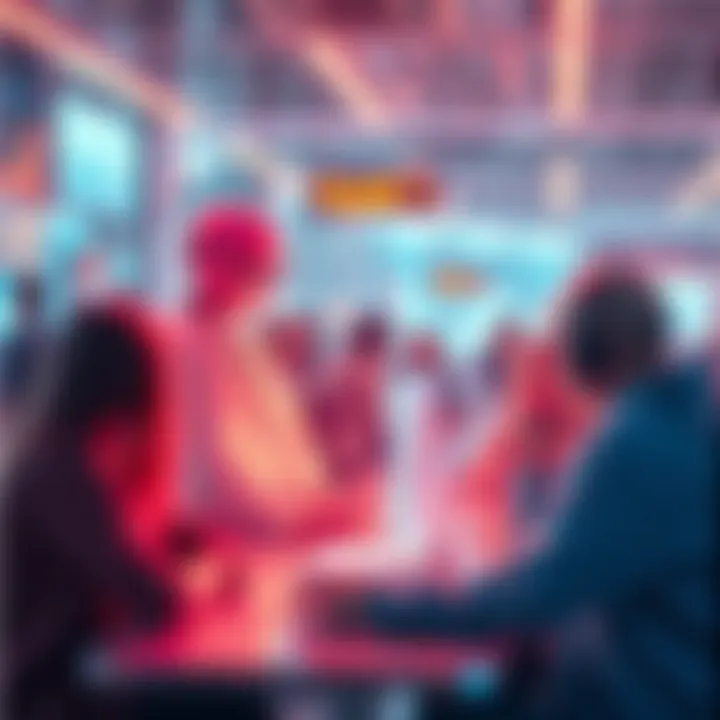 A visual representation of ChatGPT Health featuring a digital assistant helping people with health questions, illustrating the concept of online health inquiries.