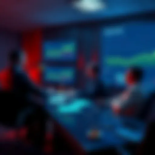 OpenAI team discussing a procurement strategy in a boardroom, with charts showing rising DRAM prices on a screen.