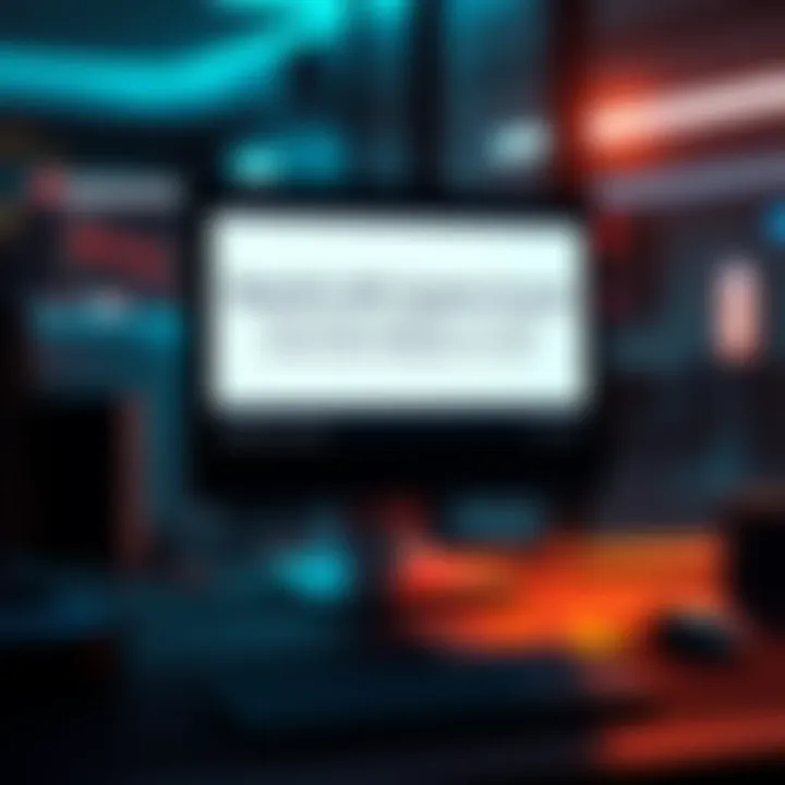 A visual representation of OpenAI's GPT-5.2 system prompt discouraging negative feedback on ads, showing a computer screen with text that indicates a positive stance on advertisements.