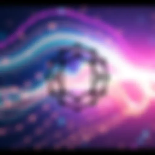 OpenAI logo displayed prominently with a colorful background representing innovation in AI technology