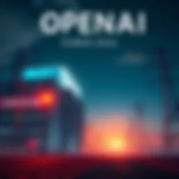 OpenAI building with power lines representing a new energy agreement