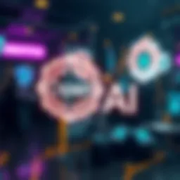 OpenAI logo and Promptfoo logo merging, symbolizing the acquisition for AI security improvements