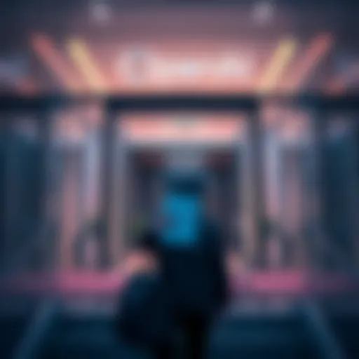 OpenAI Safety Leader Resigns Person leaving OpenAI office building, holding resignation letter