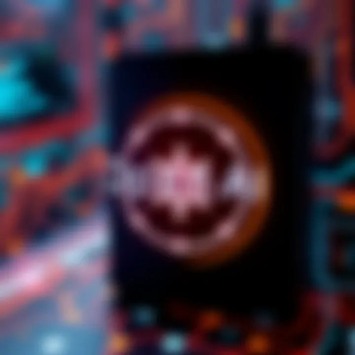 The logo of OpenAI's Sora with a tech-themed background