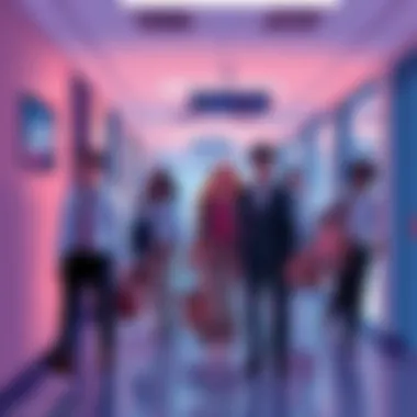 OpenAI Staff Departure Illustration showing a group of OpenAI employees leaving the office, symbolizing the staff exodus due to company changes.