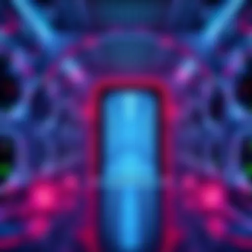 A visual representation of OpenAI's Stargate project receiving funding for a new data center, showcasing advanced technology and data storage concepts.