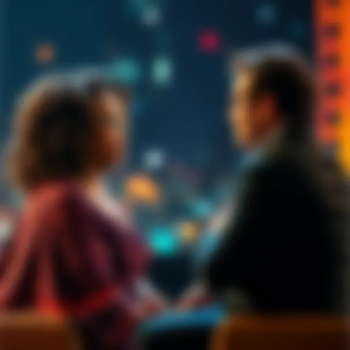 Oprah Winfrey and Sam Altman engaged in a serious discussion about the rapid advancement of artificial intelligence.